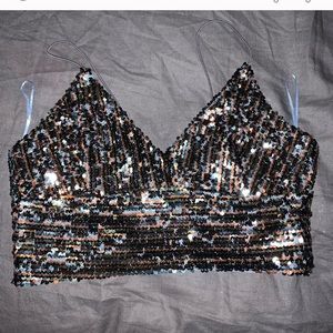 Sequin top